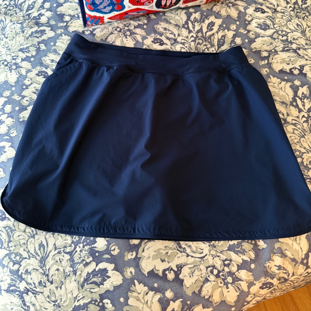 Lands End women’s plus size, quick, dry, elastic waist, active board skort